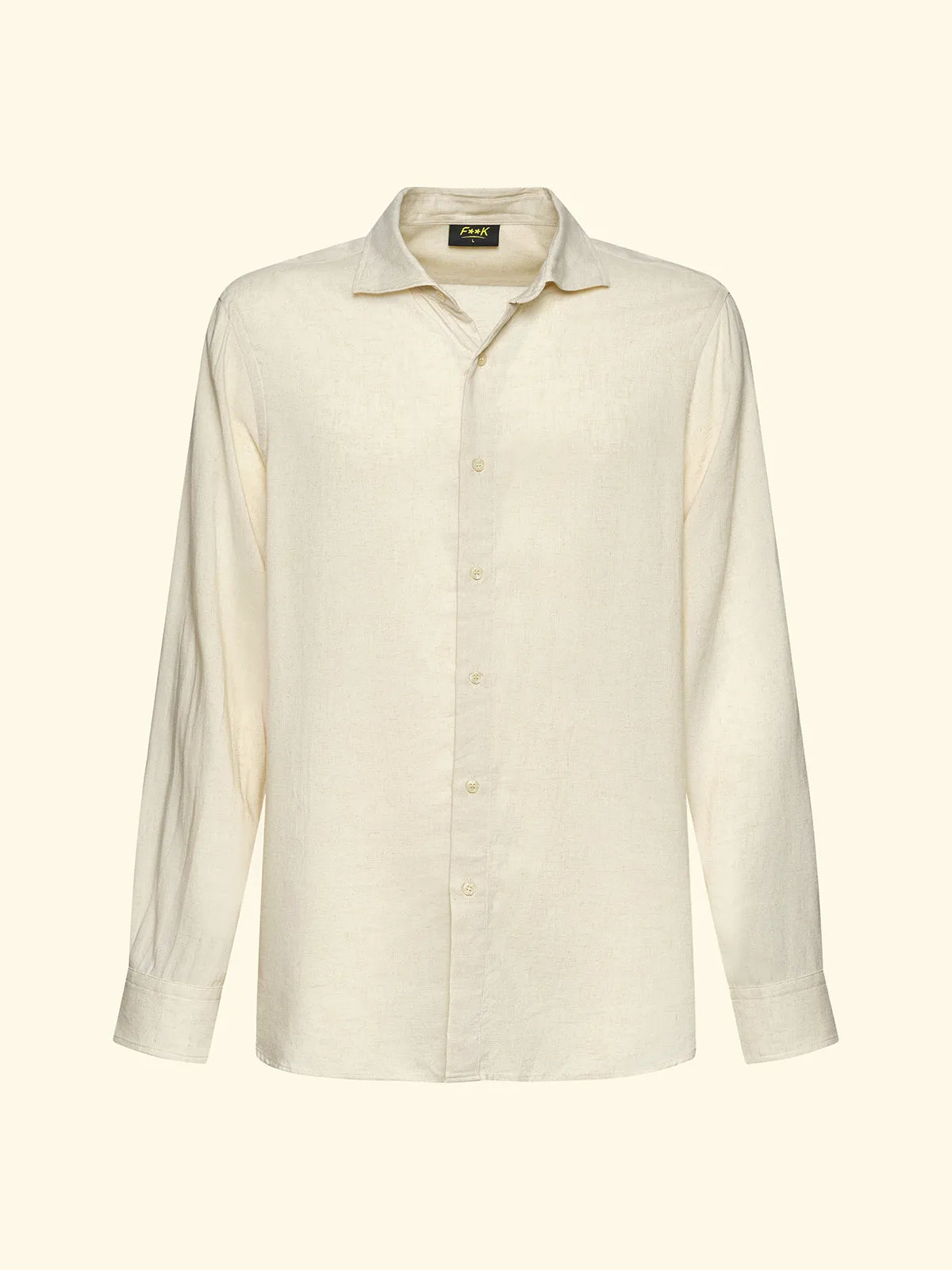 Camicia Uomo F**K Beige SM7000-BG sold by F**K Official product image thumbnail 3