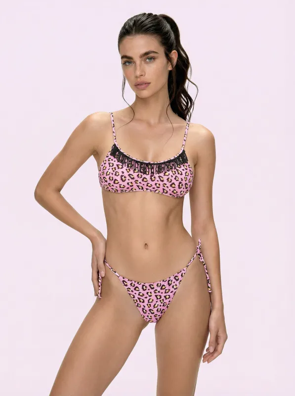 Bikini Donna F**K Crazy Top con Slip Regolabile Fantasia SW0701-X26 made by F**K Official