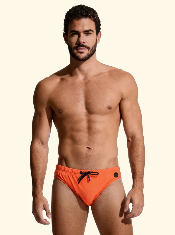 Slip Uomo F**K Arancione Fluo SM5201-FO made by F**K Official