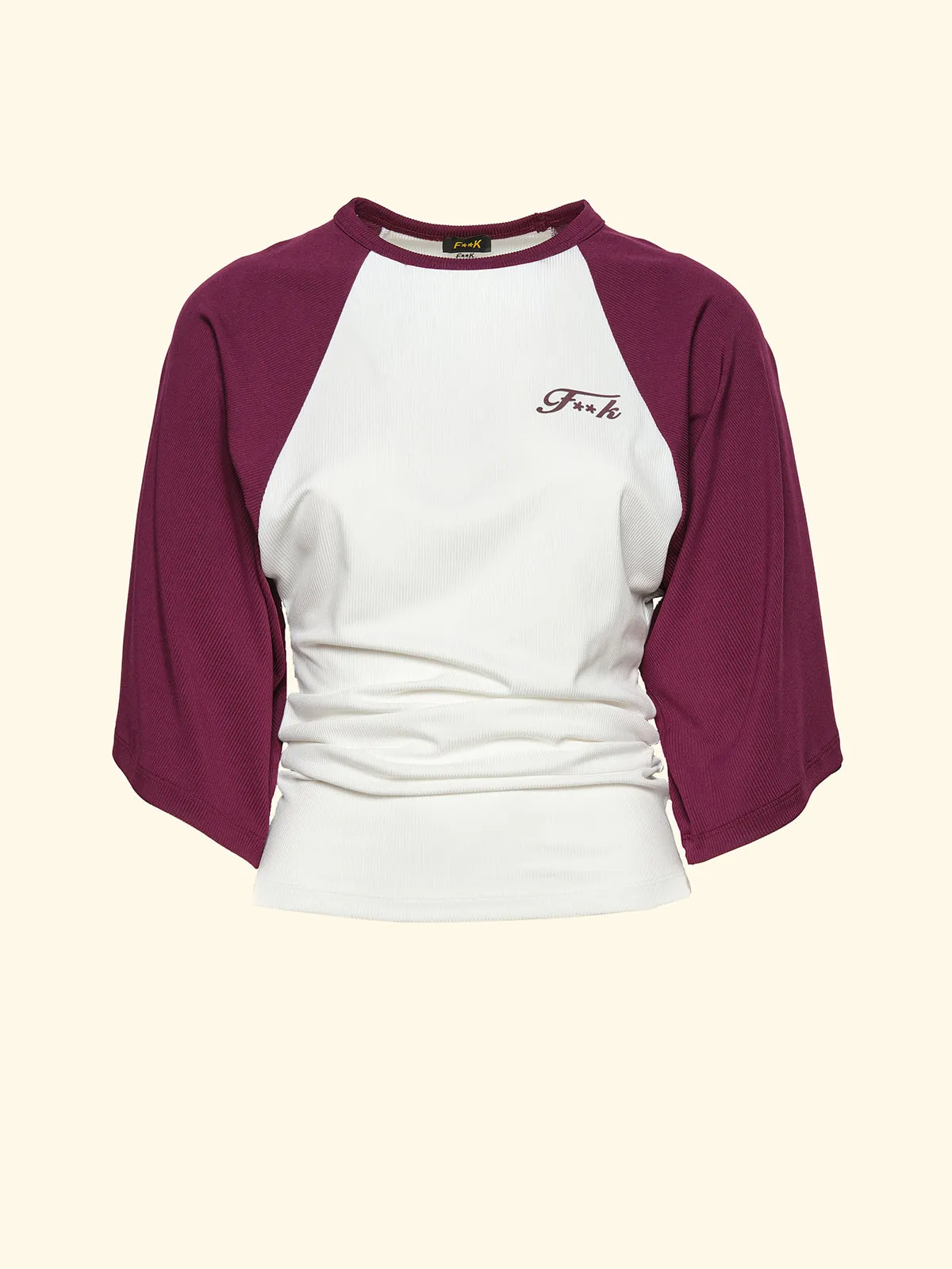 Women's T-Shirt F**K White SW0606-WH sold by F**K Official product image thumbnail 3