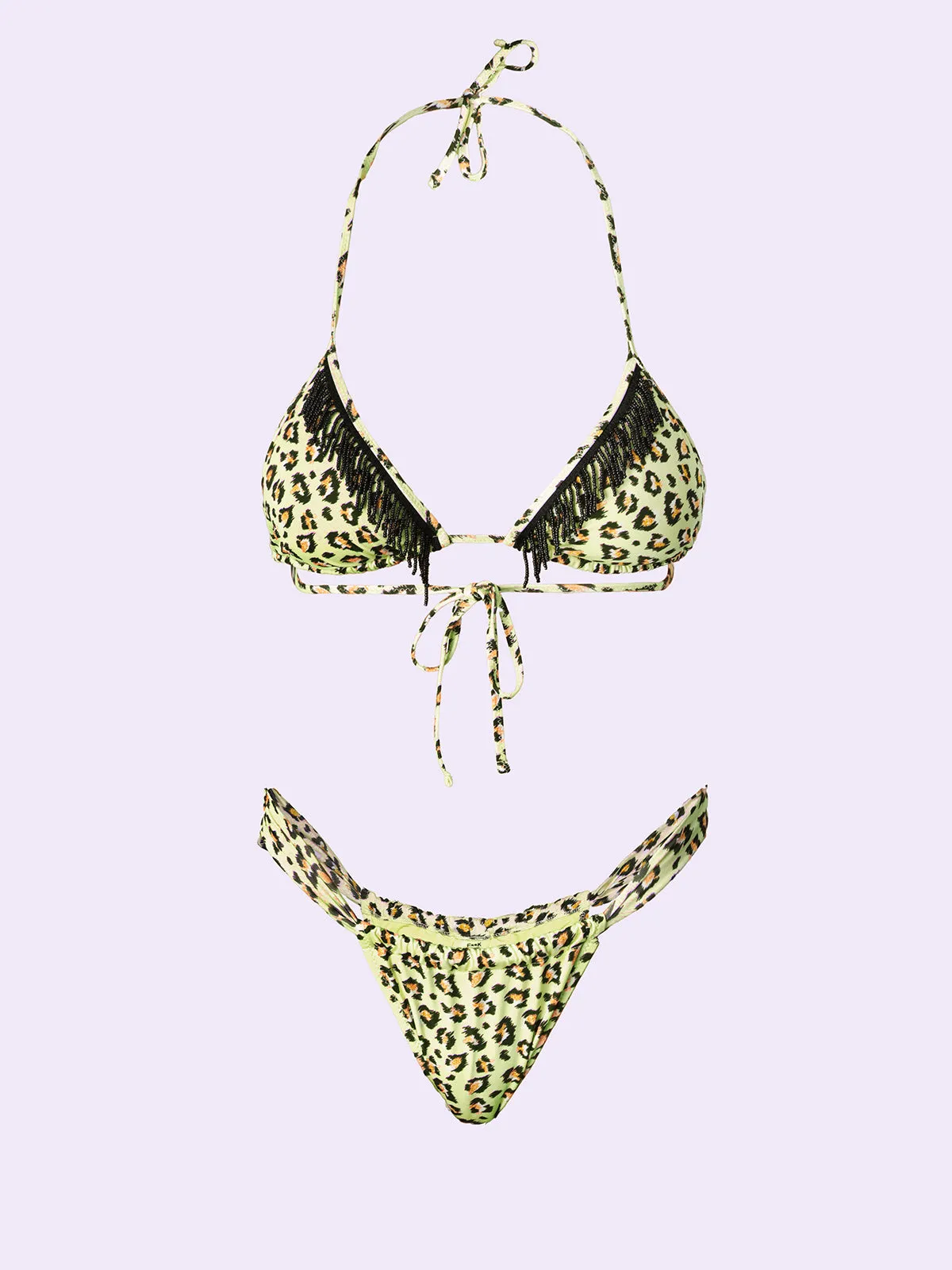 Bikini Donna F**K Crazy Triangolo con Slip Brasiliano Fisso Fantasia SW0700-X29 sold by F**K Official product image thumbnail 3