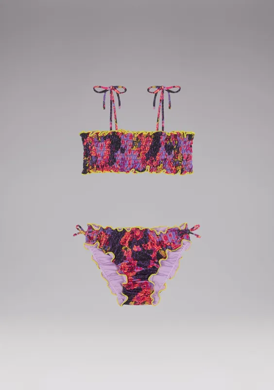 Top bikini e SLIP Bon bon flourish made by F**K Official