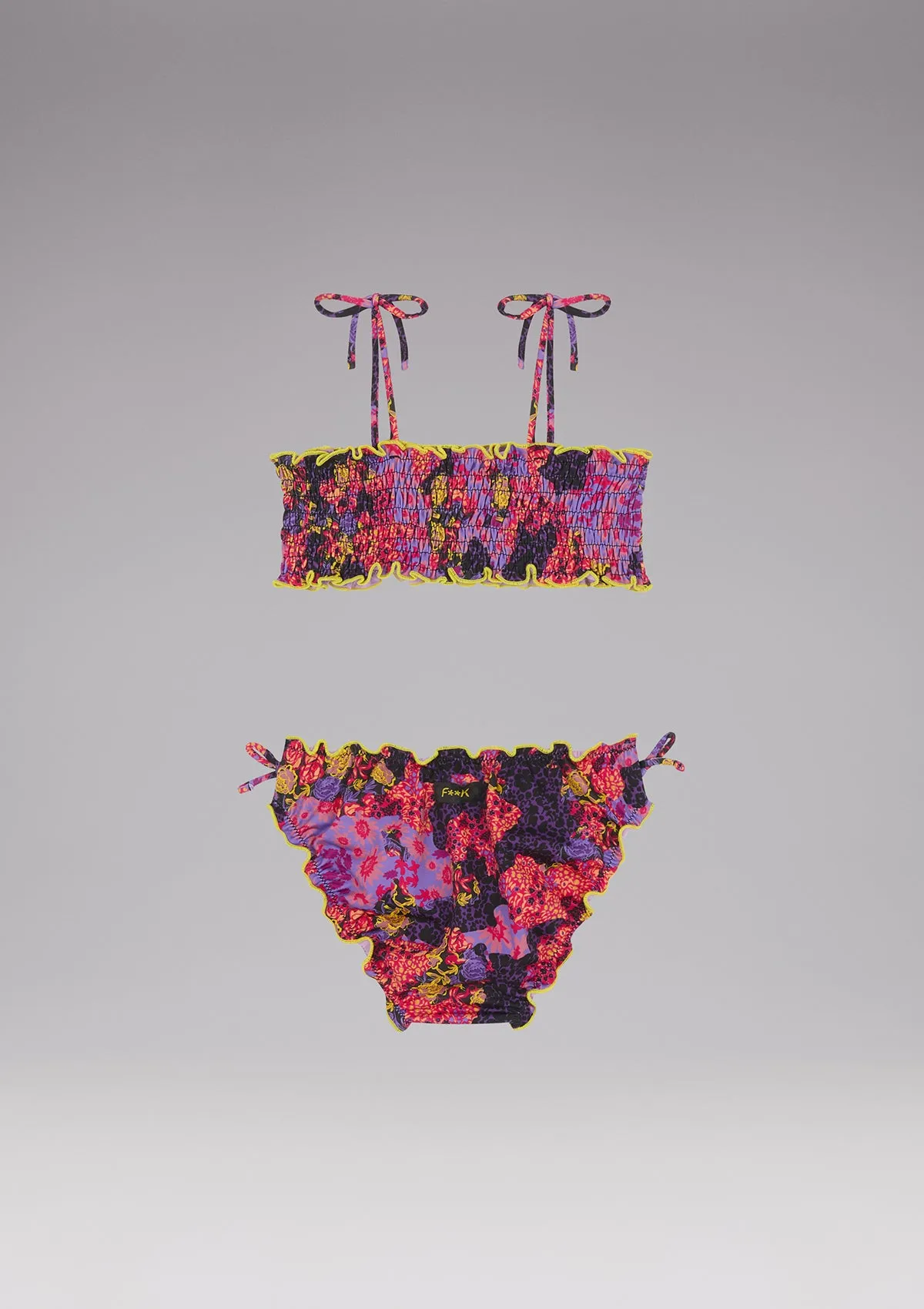 Top bikini e SLIP Bon bon flourish sold by F**K Official product image thumbnail 2