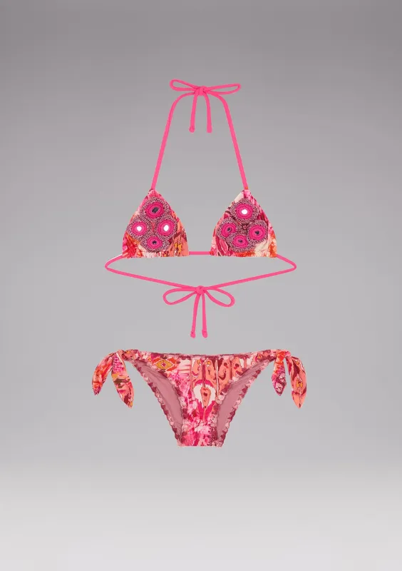 Bikini triangle e SLIP Dreamcatcher adjustable nodes made by F**K Official