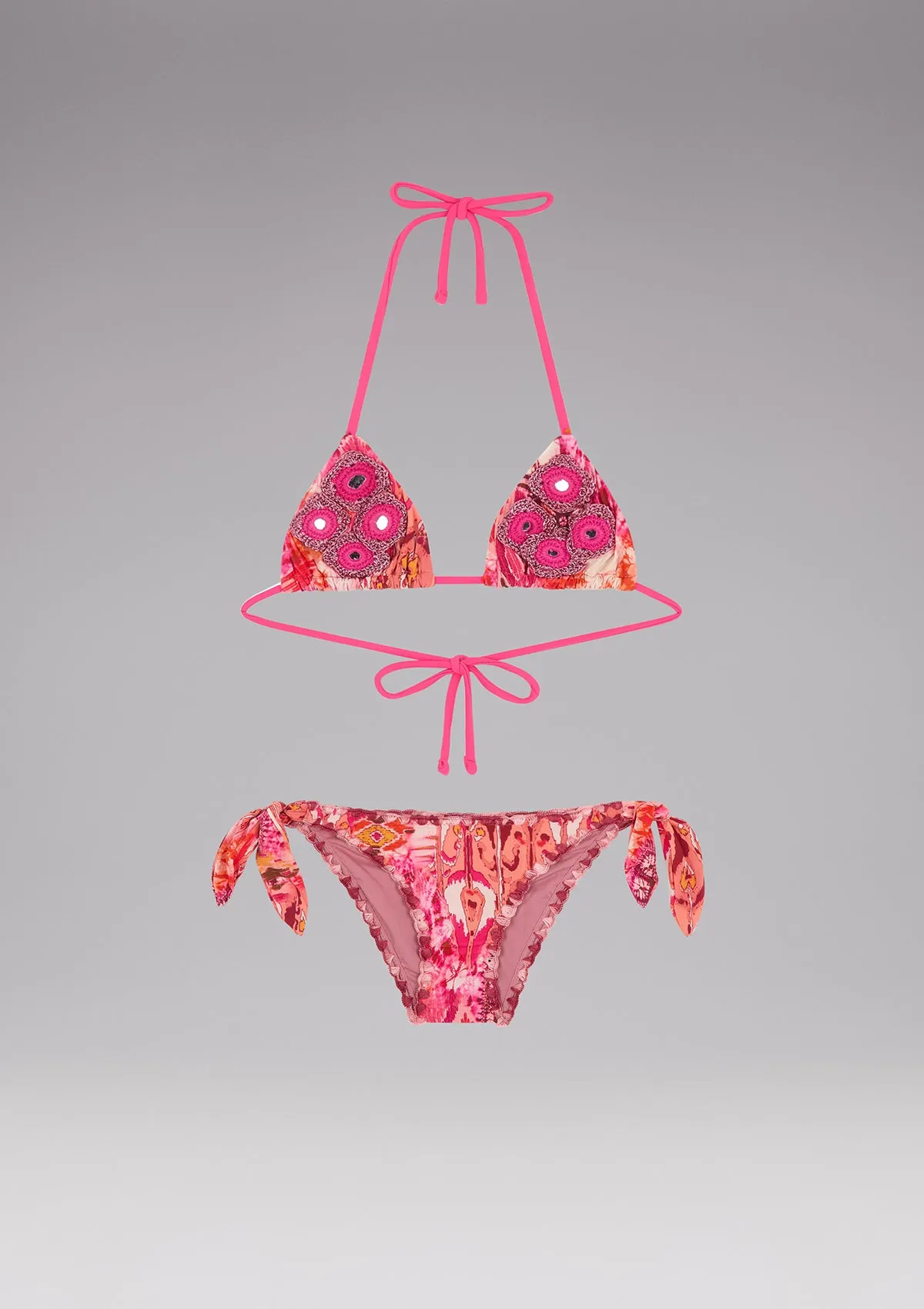 Bikini triangle e SLIP Dreamcatcher adjustable nodes sold by F**K Official