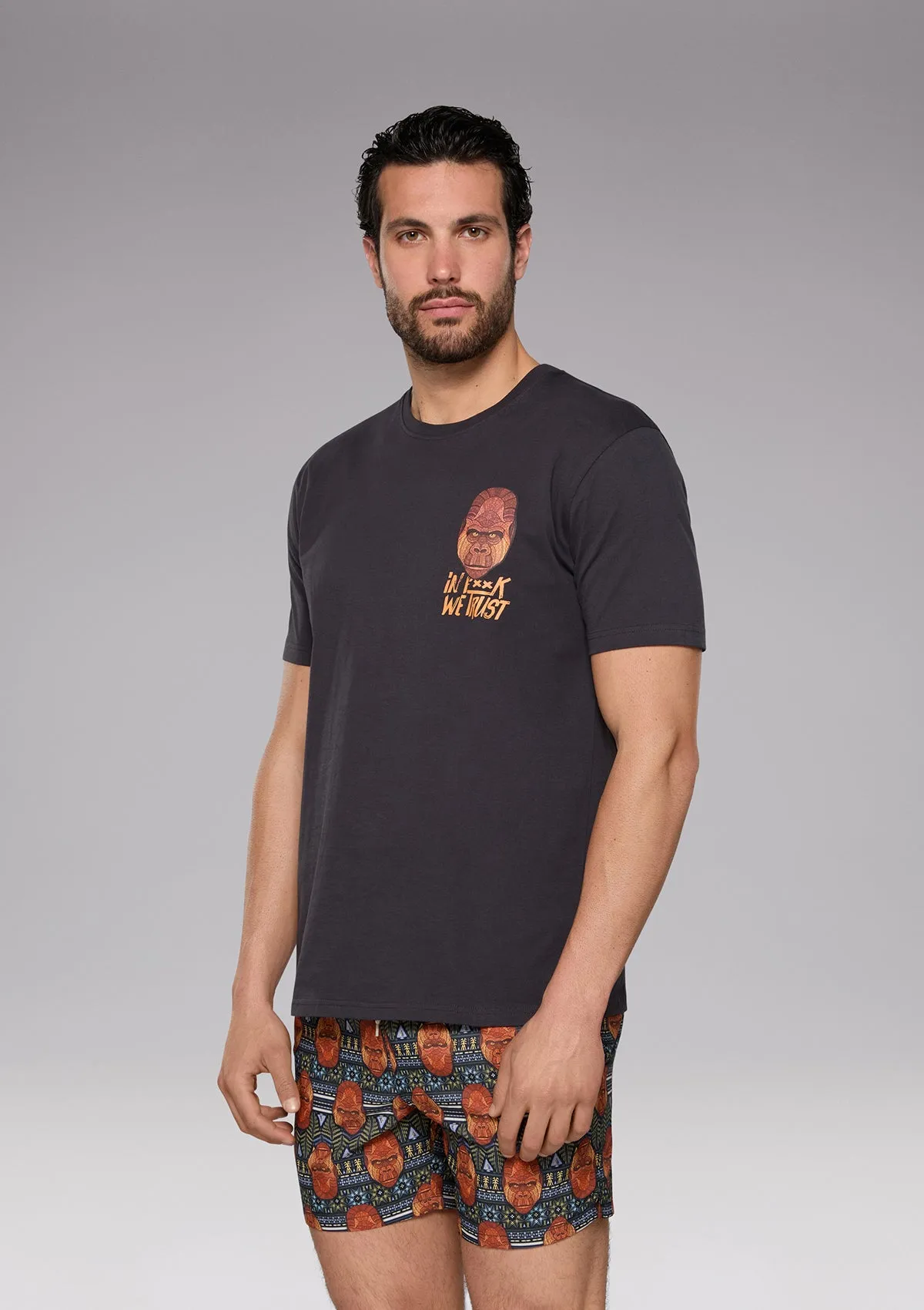 Ethnic mood graphics t-shirt sold by F**K Official