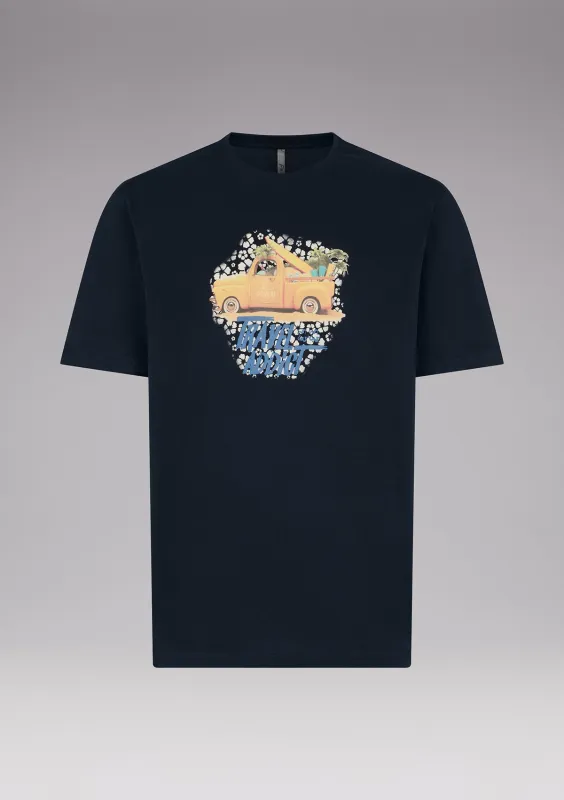 T-shirt with mood mood graphics made by F**K Official