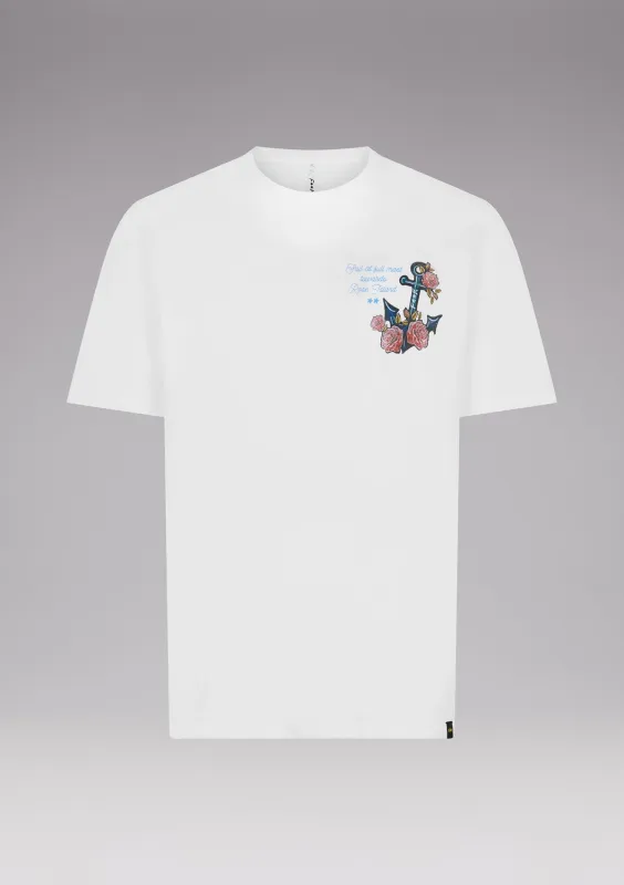 T-shirt with marine mood graphics made by F**K Official