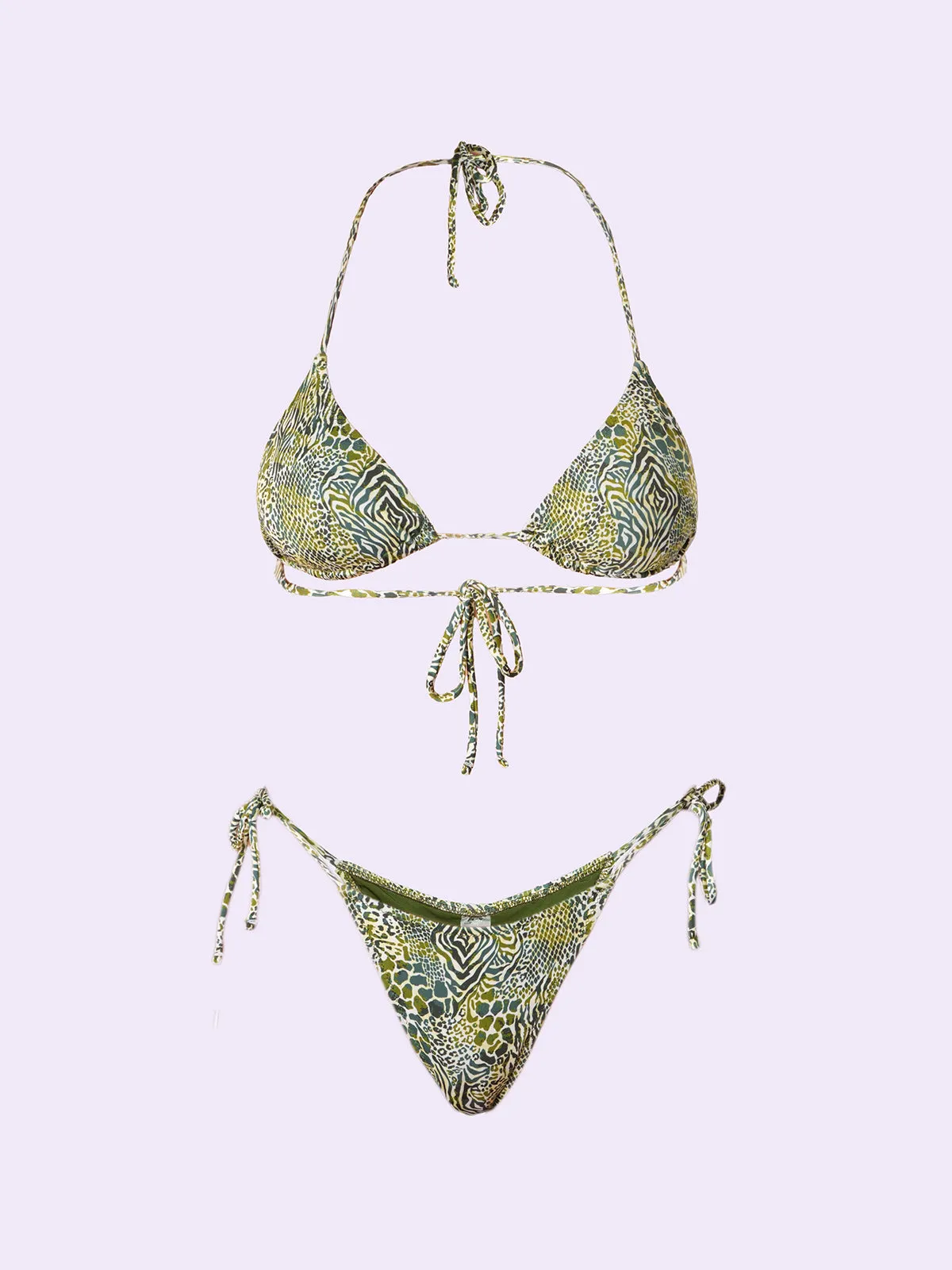 Women's Bikinis F**K Crazy Triangle with Slip Adjustable Fantasy SW0720-X30 sold by F**K Official product image thumbnail 3