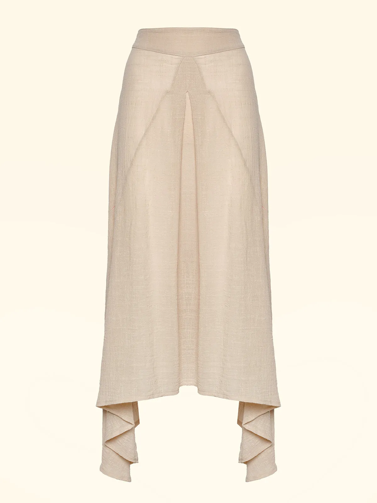 Women's Long Skirt F**K Beige SW0739-BG sold by F**K Official product image thumbnail 3