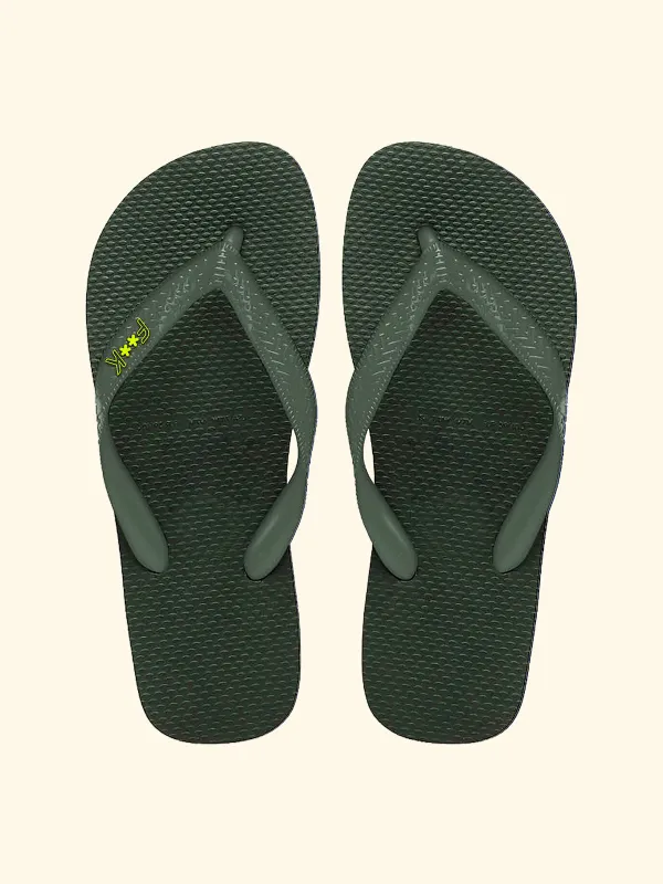 Men's flip flops F**K Military Green SM8004-MG made by F**K Official
