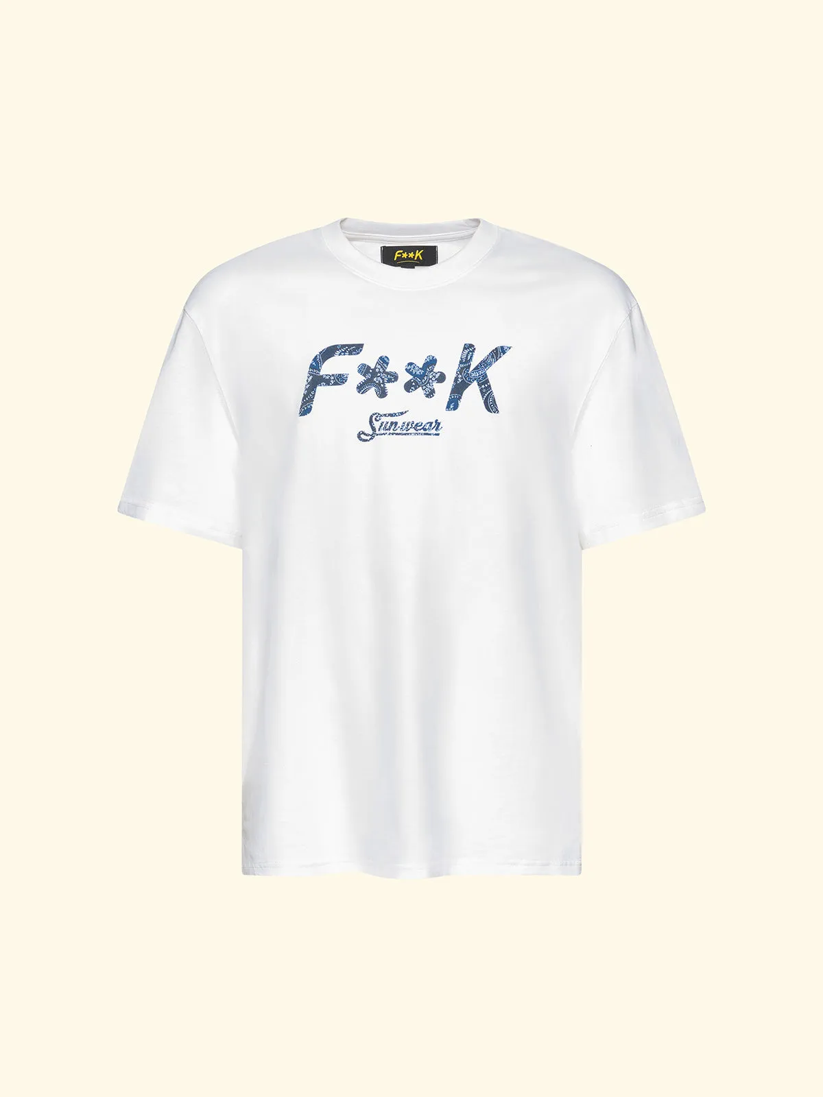 Men's T-Shirt F**K White SM6011-WH sold by F**K Official product image thumbnail 3