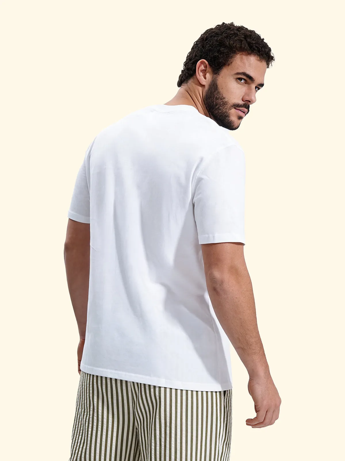 Men's T-Shirt F**K White SM6008-WH sold by F**K Official product image thumbnail 2