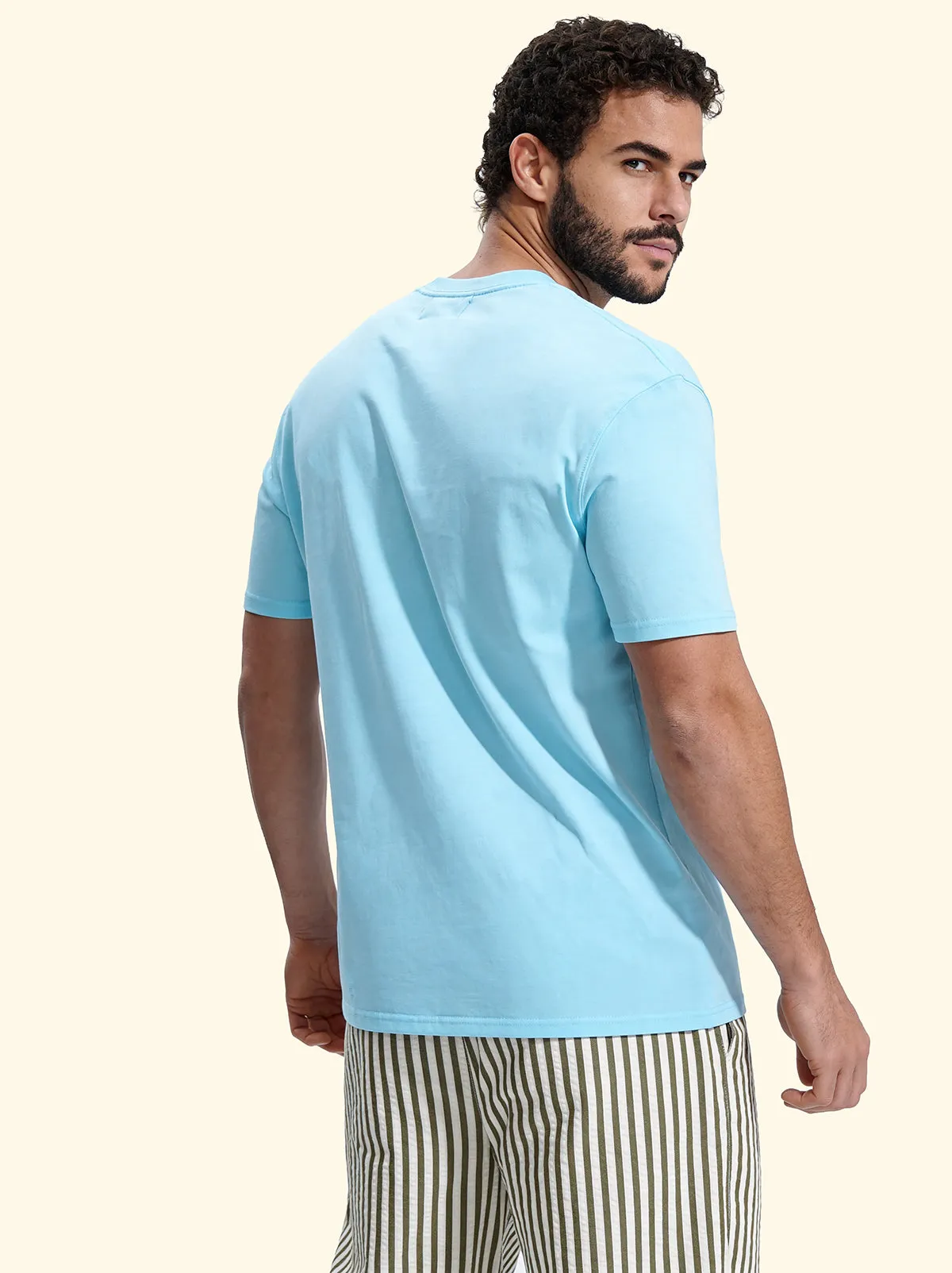 Men's T-Shirt F**K Celeste SM6008-CL sold by F**K Official product image thumbnail 2