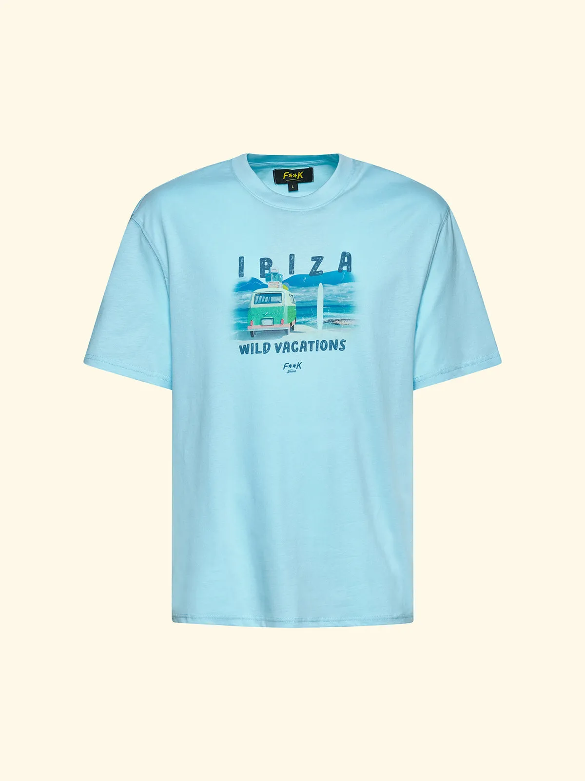 Men's T-Shirt F**K Celeste SM6008-CL sold by F**K Official product image thumbnail 3