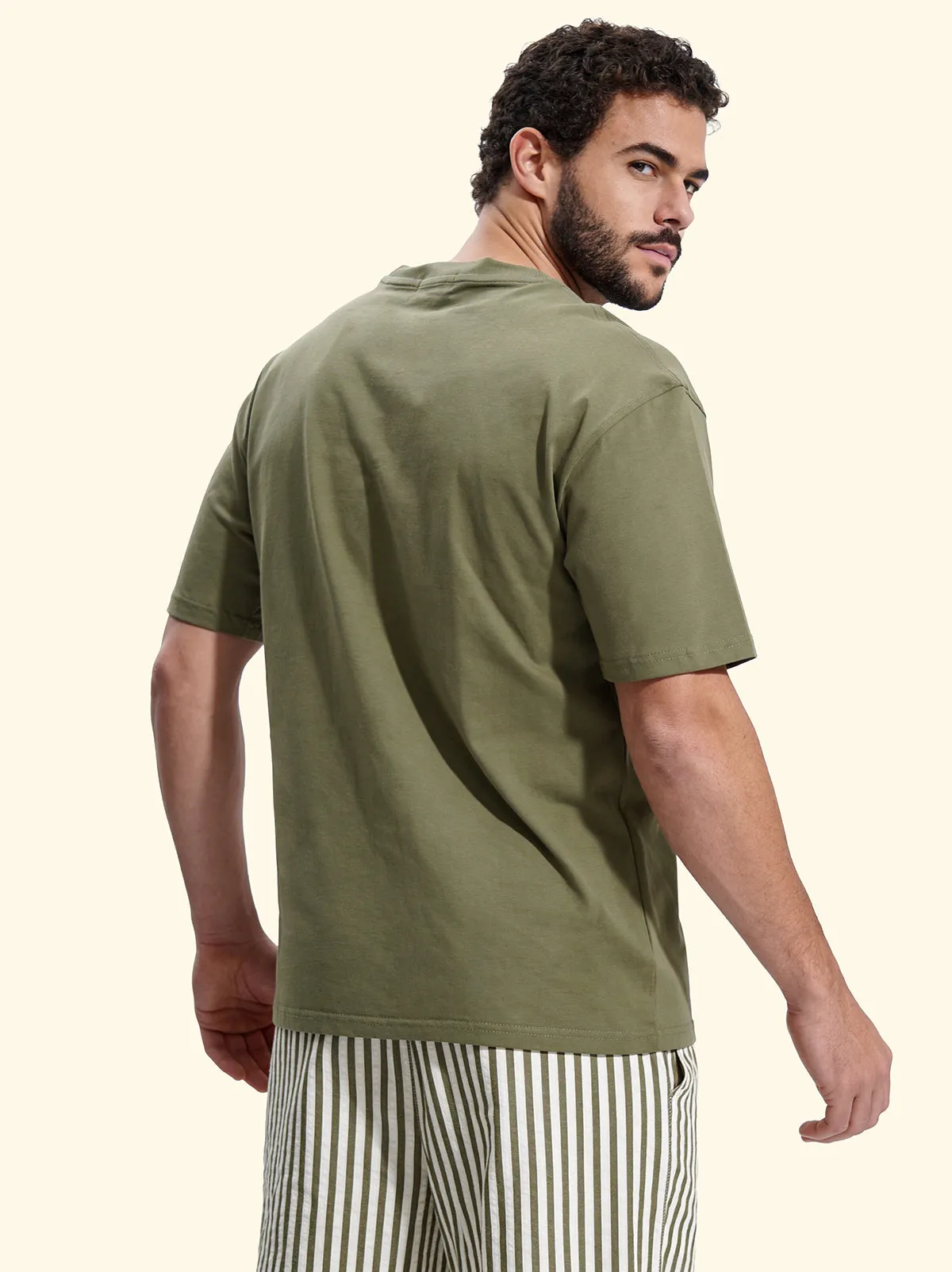 Men's T-Shirt F**K Military Green SM6002-MG sold by F**K Official product image thumbnail 2