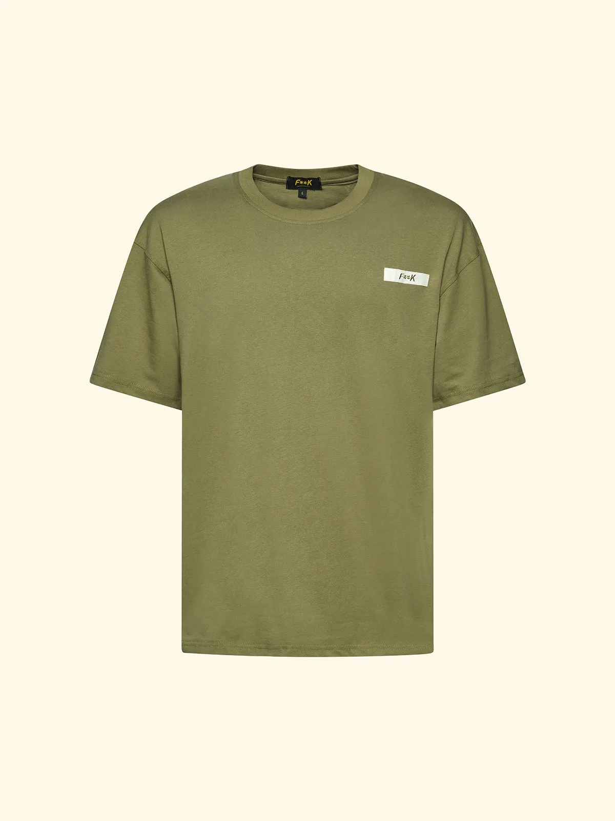 Men's T-Shirt F**K Military Green SM6002-MG sold by F**K Official product image thumbnail 3