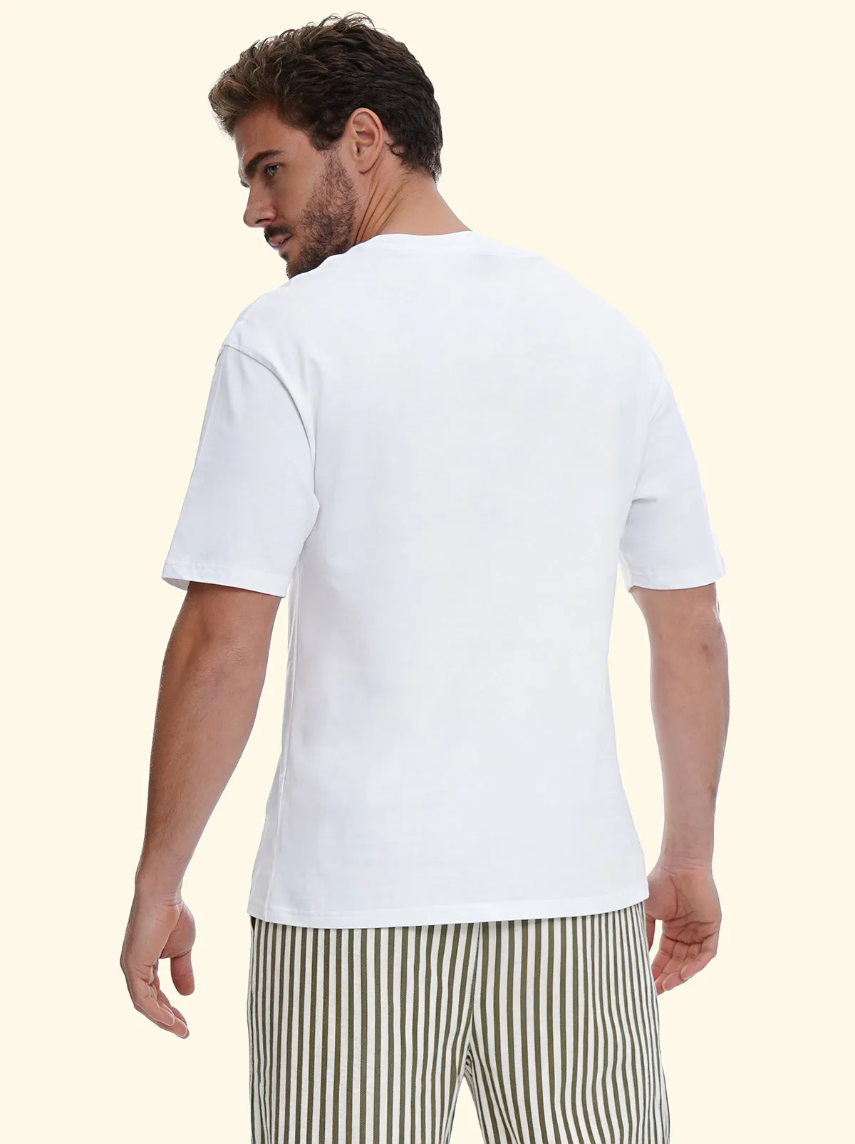 Men's T-Shirt F**K White SM6001-WH sold by F**K Official product image thumbnail 2