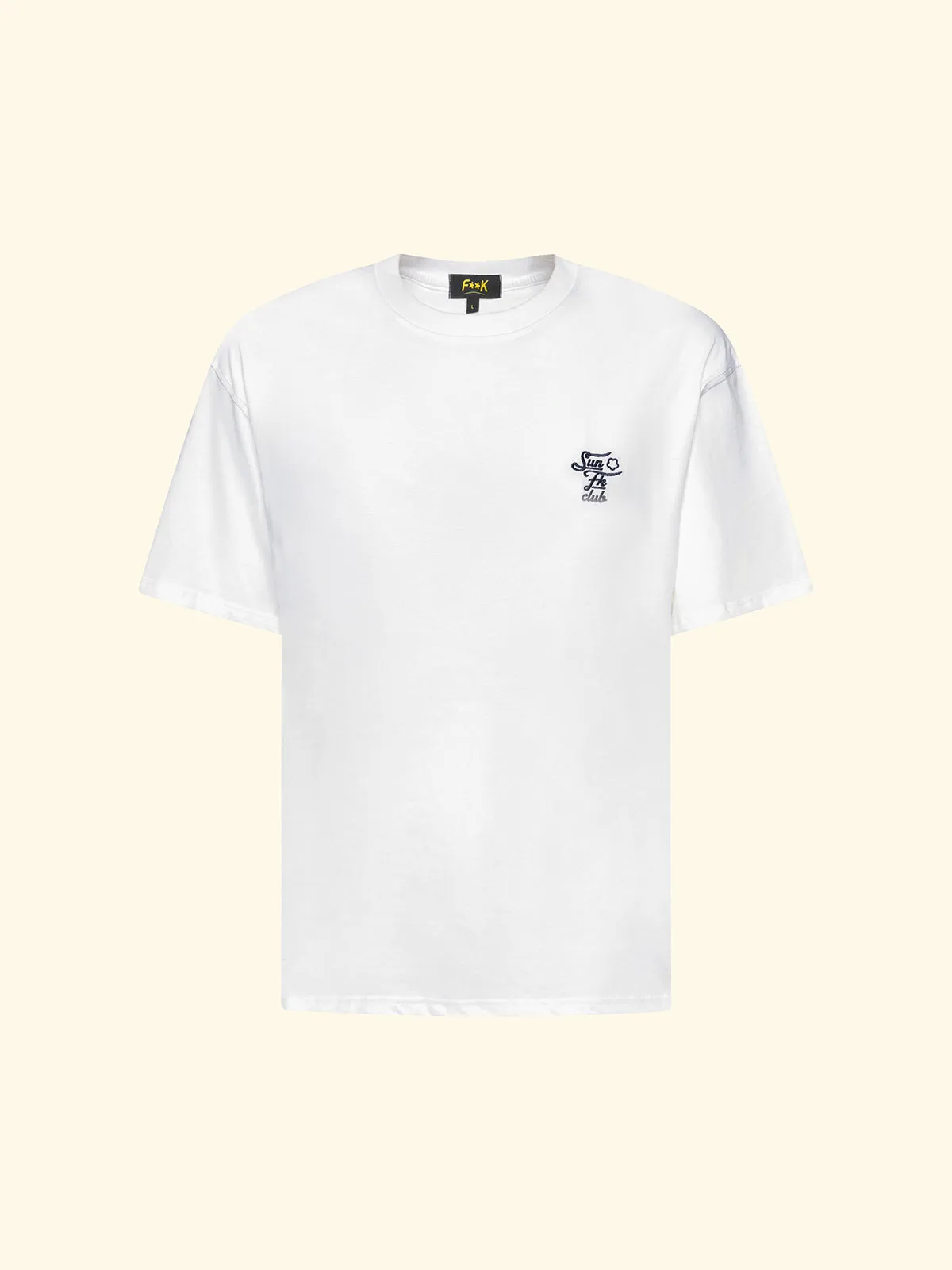 Men's T-Shirt F**K White SM6001-WH sold by F**K Official product image thumbnail 3