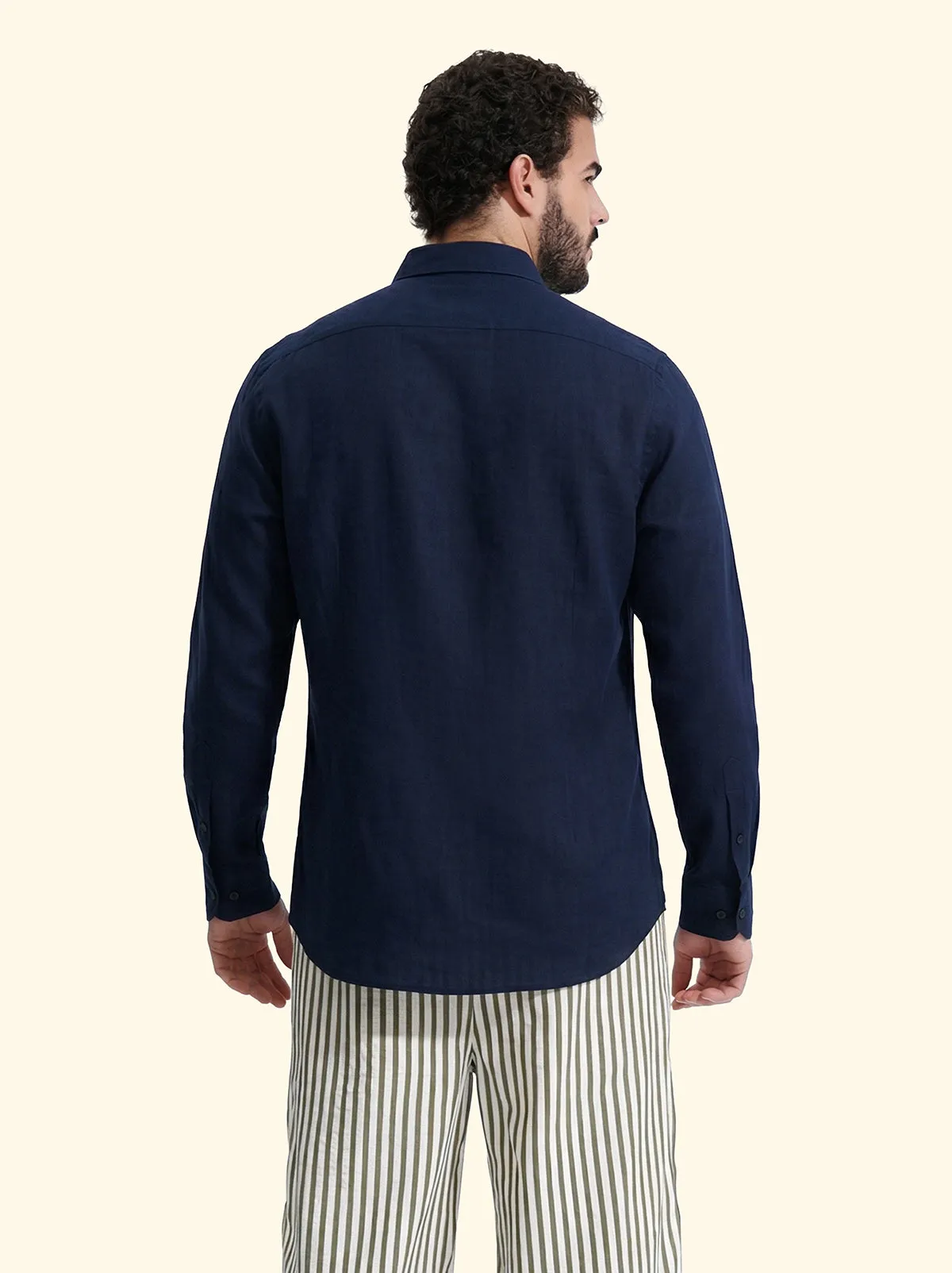 Men's shirt F**K Blue SM7001-BU sold by F**K Official product image thumbnail 2
