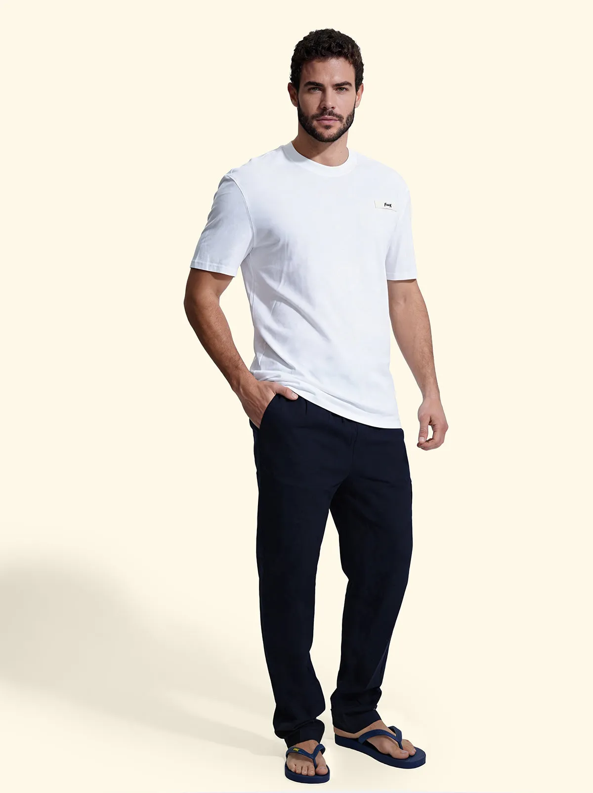 Men's trousers F**K Blue SM7003-BU sold by F**K Official