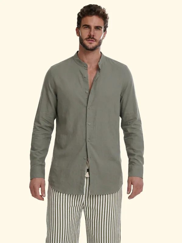 Men's shirt F**K Military Green SM7001-MG made by F**K Official