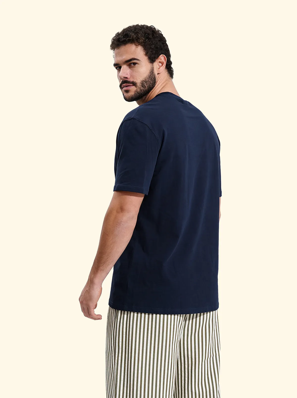 Men's T-Shirt F**K Blue SM6011-BU sold by F**K Official product image thumbnail 2