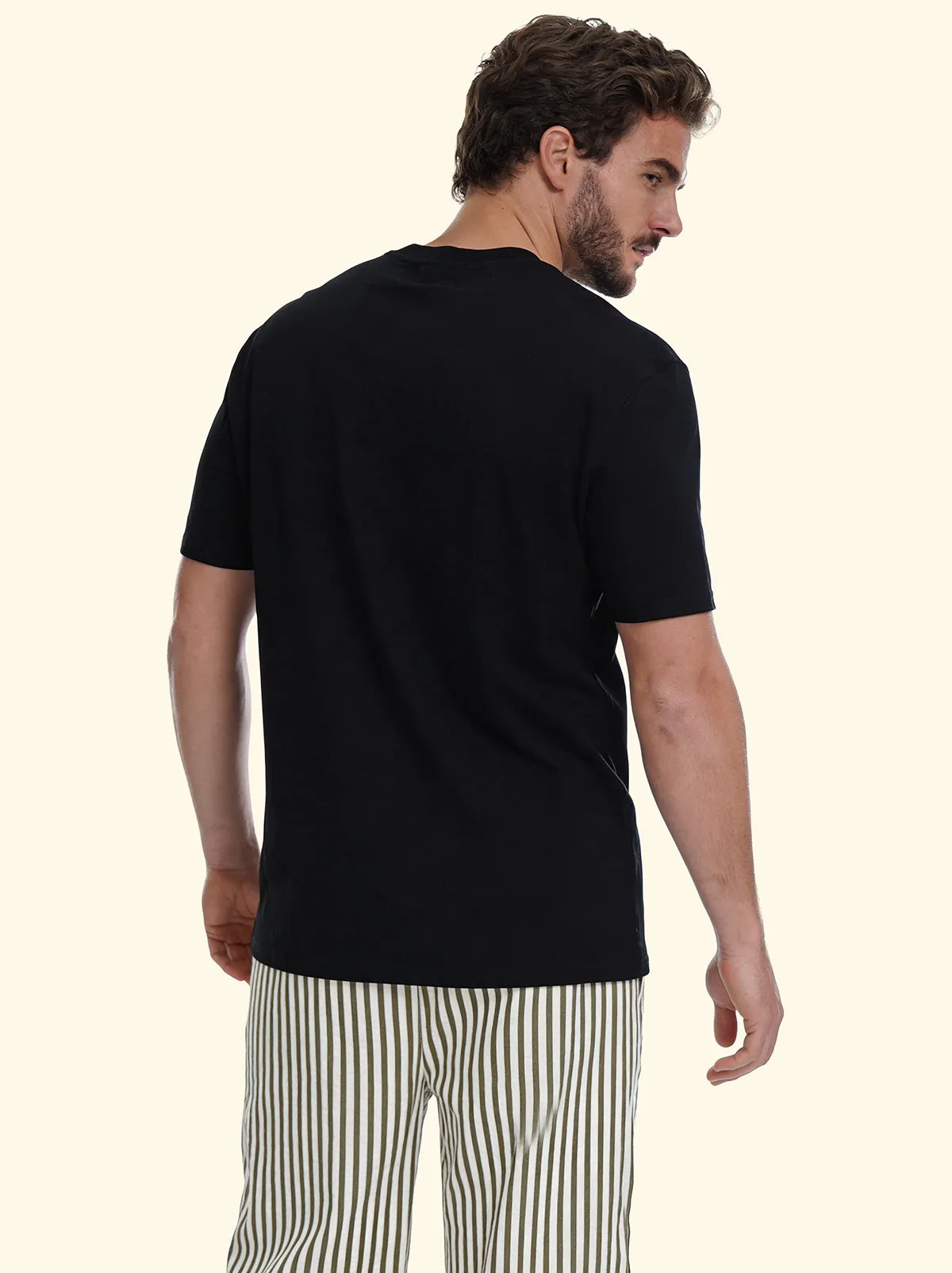 Men's T-Shirt F**K Black SM6011-BK sold by F**K Official product image thumbnail 2