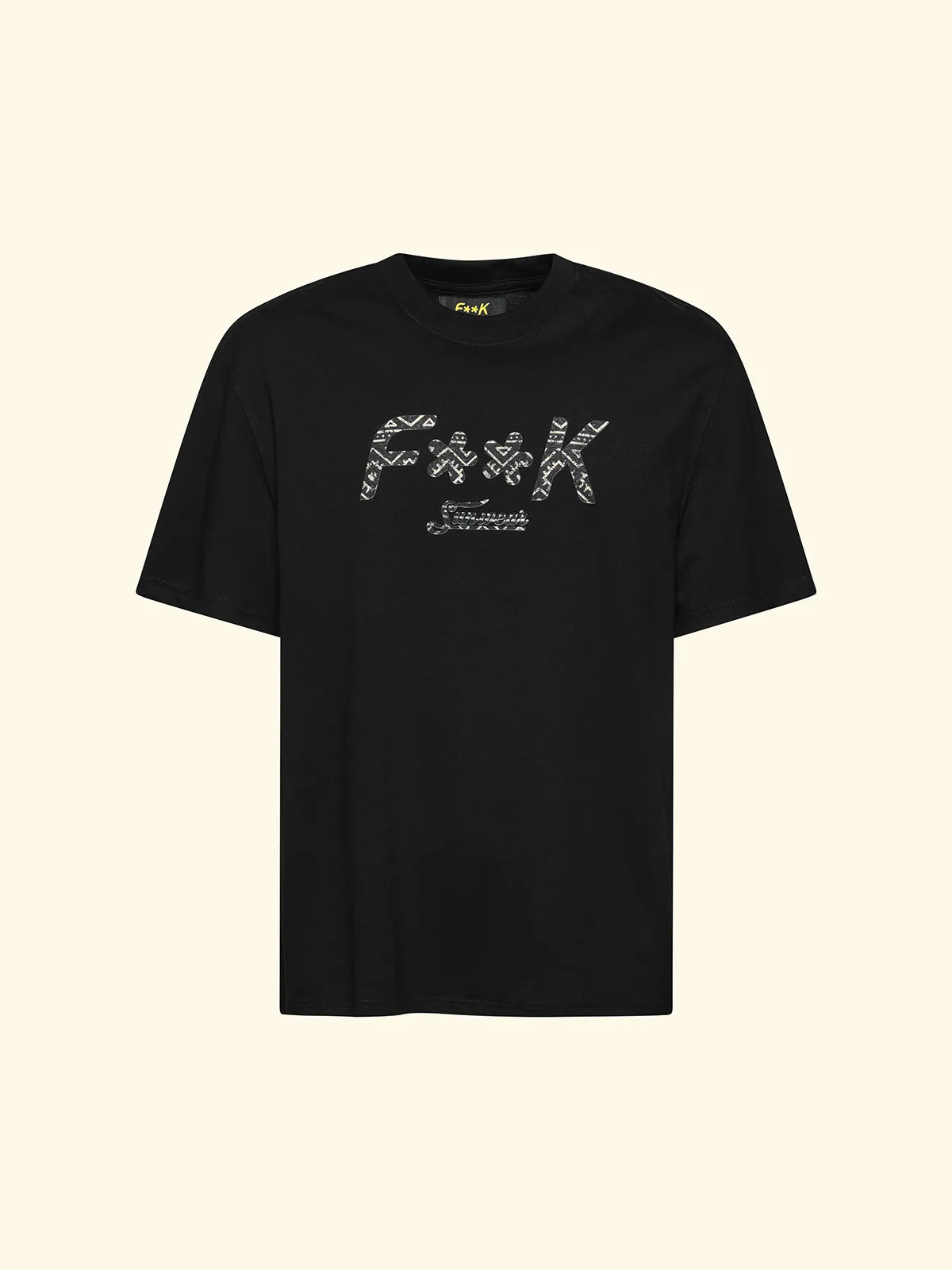 Men's T-Shirt F**K Black SM6011-BK sold by F**K Official product image thumbnail 3