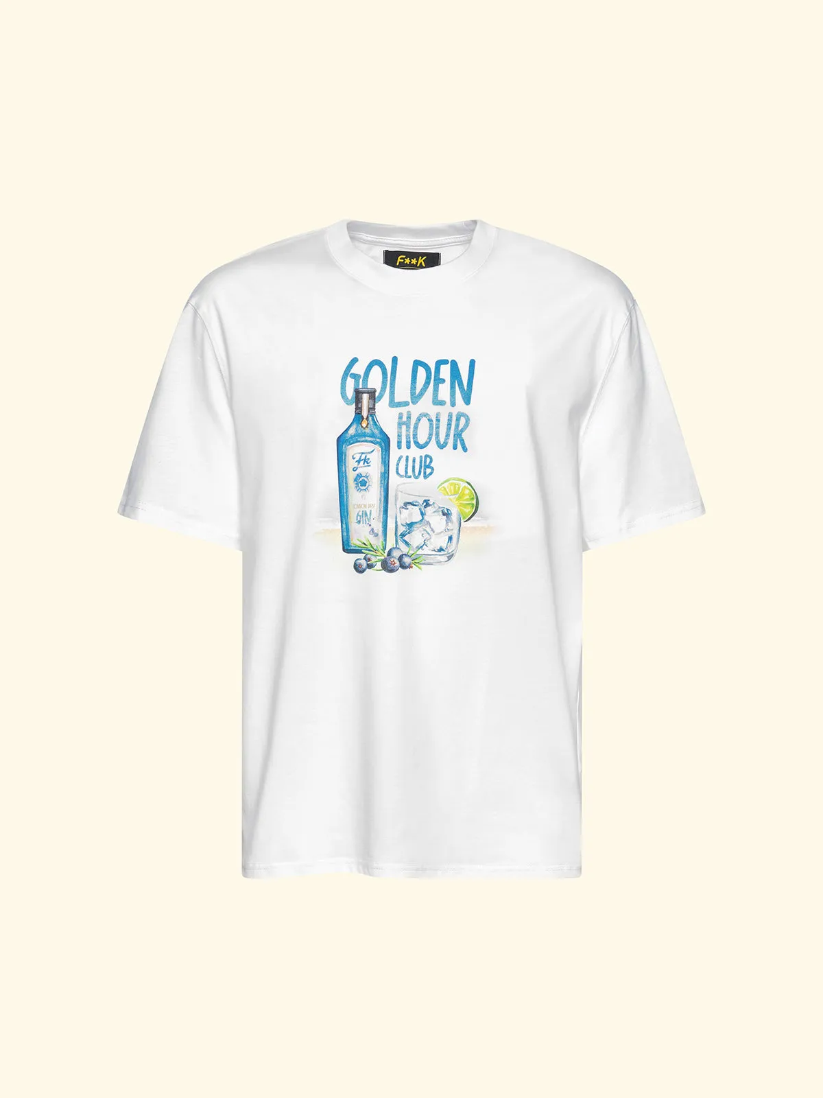 Men's T-Shirt F**K White SM6009-WH sold by F**K Official product image thumbnail 3