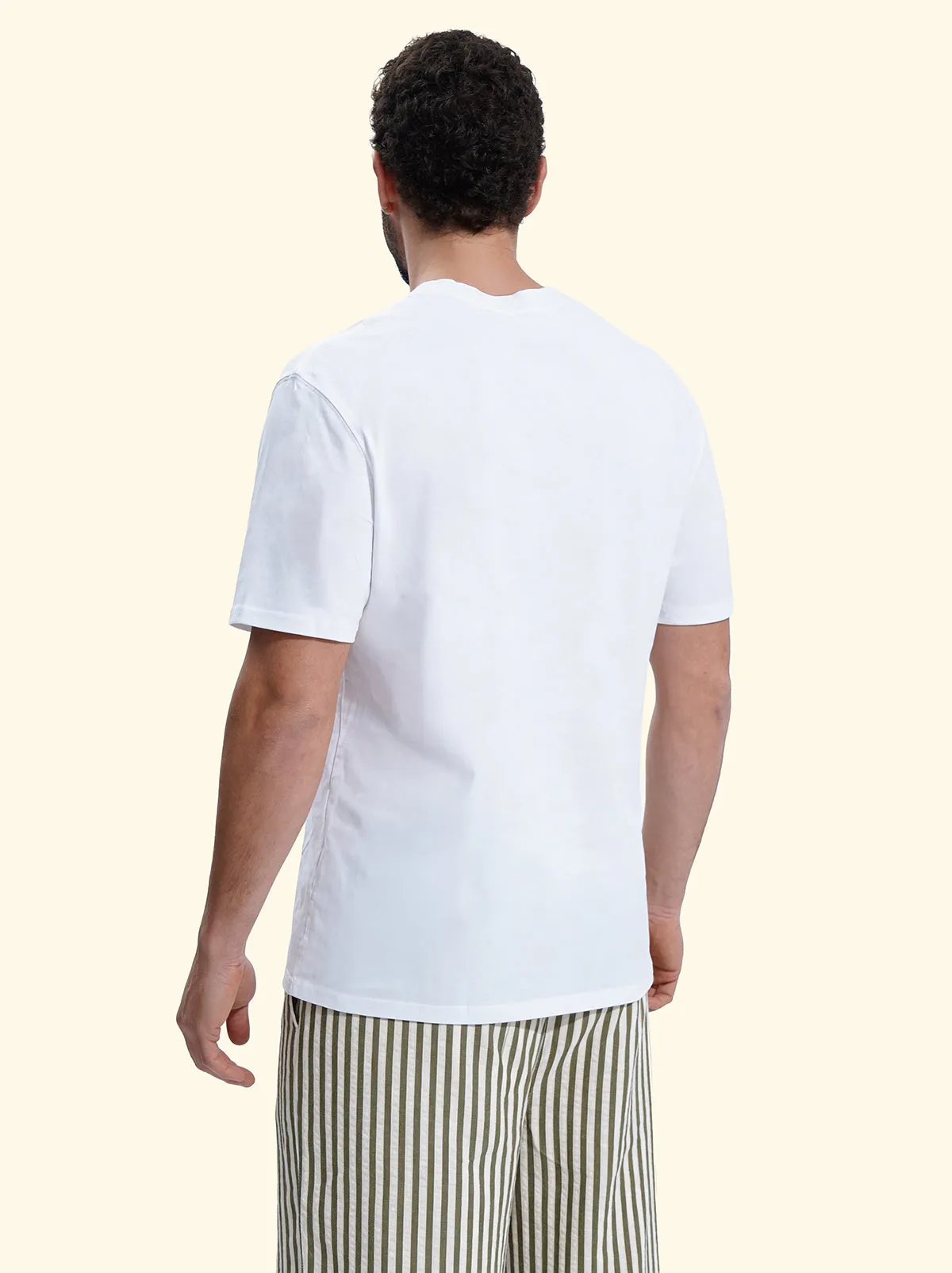 Men's T-Shirt F**K White SM6009-WH sold by F**K Official product image thumbnail 2