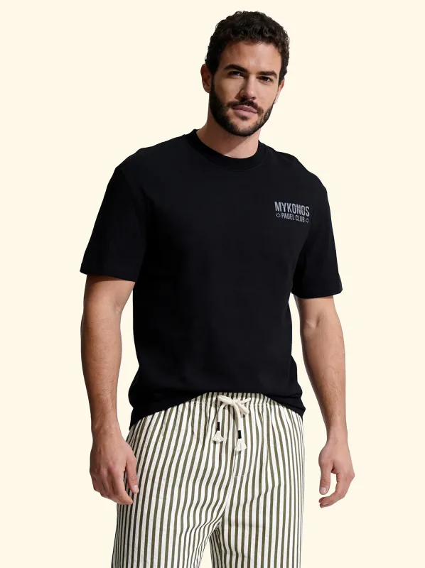 Men's T-Shirt F**K Black SM6007-BK made by F**K Official