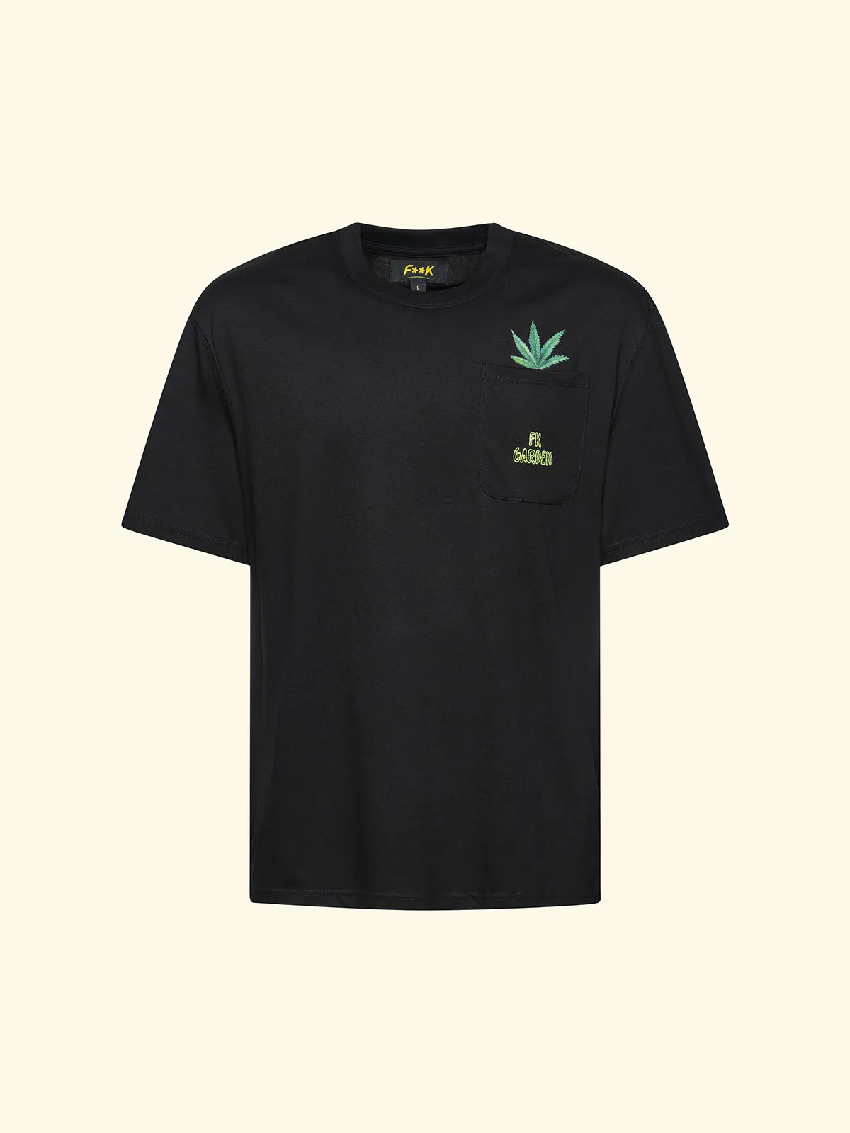 Men's T-Shirt F**K Black SM6004-BK sold by F**K Official product image thumbnail 3