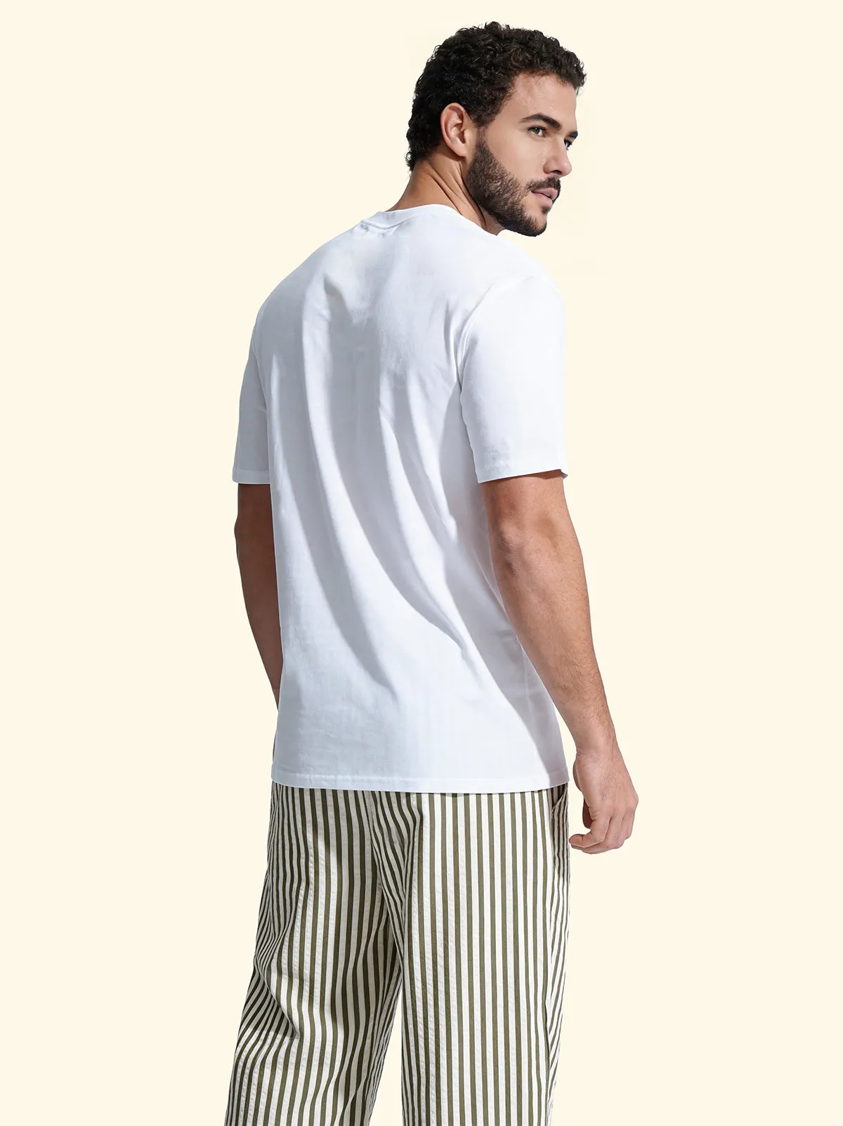 Men's T-Shirt F**K White SM6002-WH sold by F**K Official product image thumbnail 2