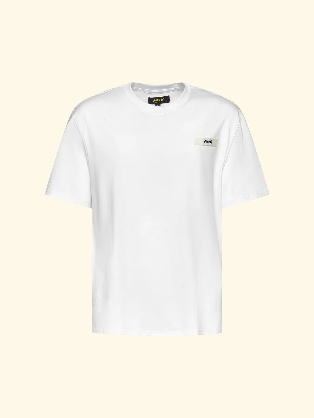 Men's T-Shirt F**K White SM6002-WH sold by F**K Official product image thumbnail 3