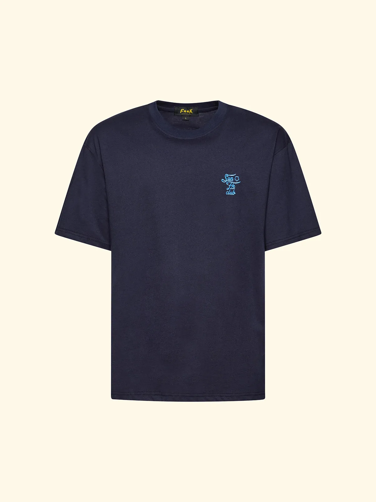 Men's T-Shirt F**K Blue SM6001-BU sold by F**K Official product image thumbnail 3