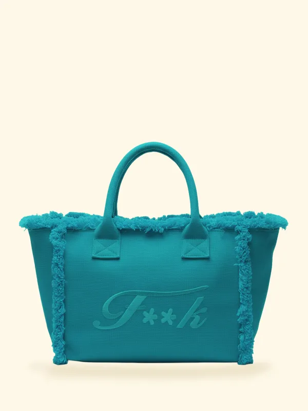 Women's Maxi Bag F**K Water Green SW0110-AQ made by F**K Official