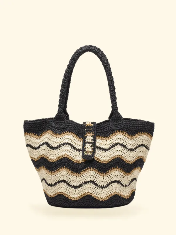 Women's Maxi Bag F**K Black SW0061-BK made by F**K Official
