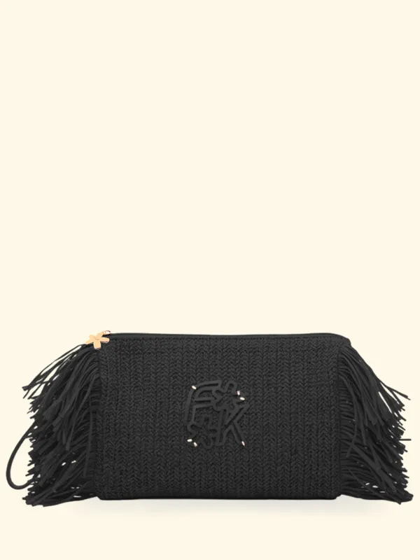 Women's Maxi Clutch F**K Black SW0050-BK made by F**K Official