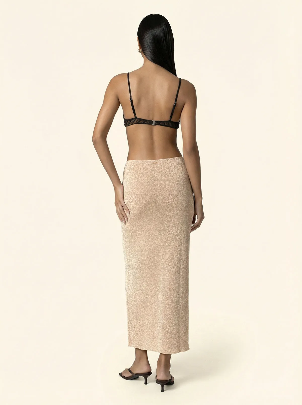 Women's Long Skirt F**K Gold SW1148-GD sold by F**K Official product image thumbnail 2