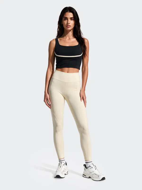 Women's Leggings F**K Cream WW0214-CM made by F**K Official