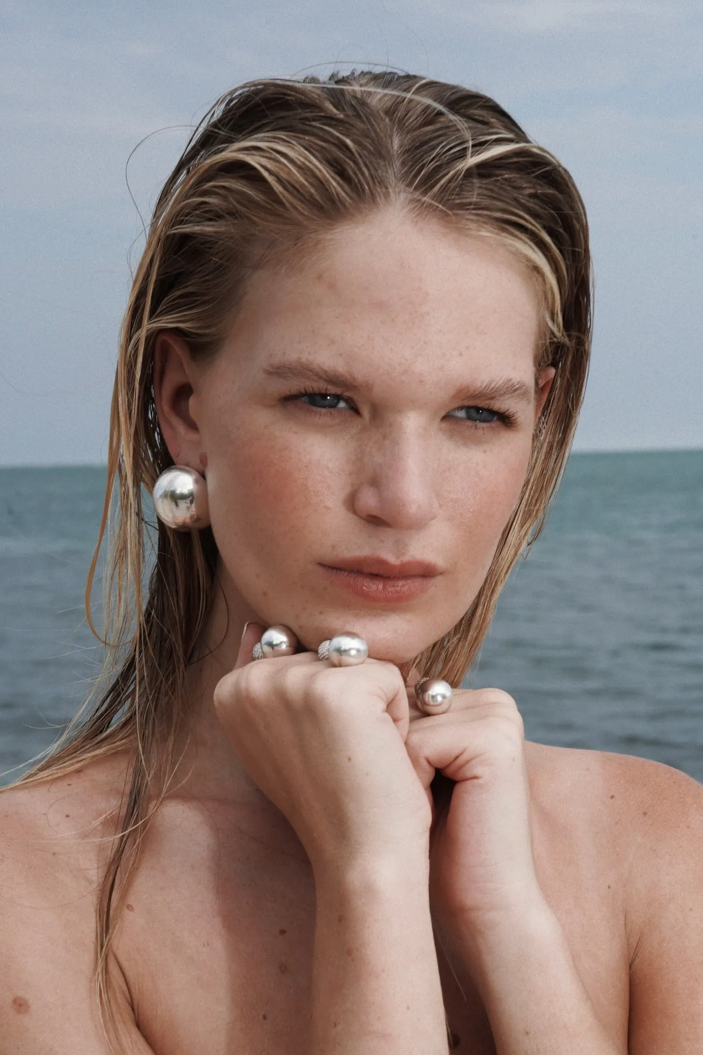 Double Moon Ring sold by Past Midnight product image thumbnail 4