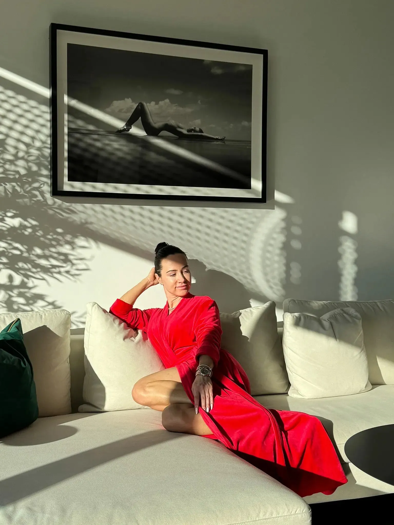 Lady in Red Robe sold by Sexy Little Robe product image thumbnail 3