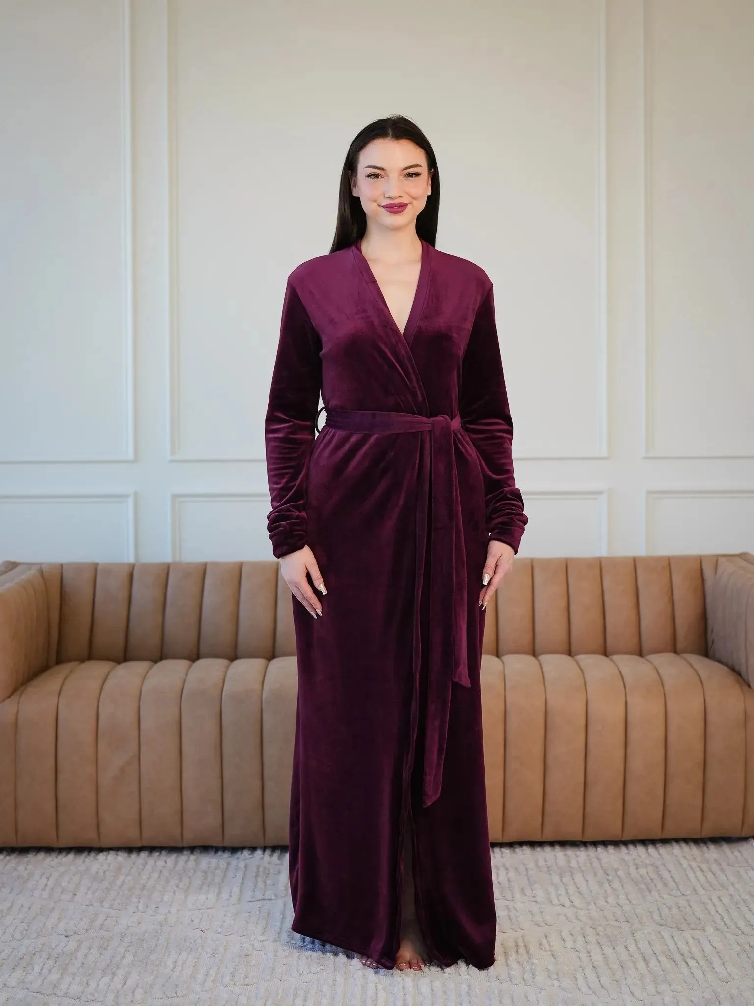 Velvet Vixen Robe (PRE-ORDER) sold by Sexy Little Robe product image thumbnail 2