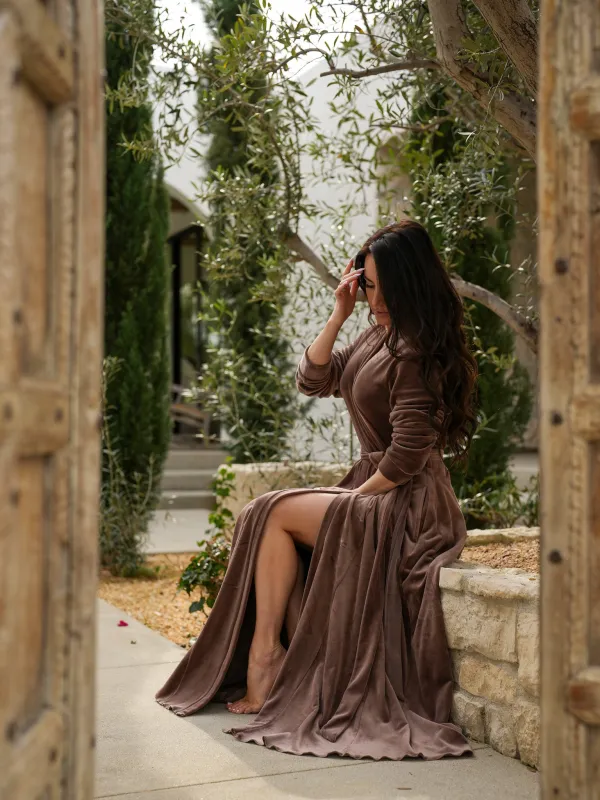 The Bronzed Belle Robe (PRE-ORDER) sold by Sexy Little Robe
