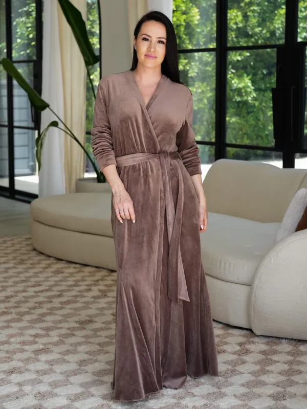 Bronzed Glam Robe made by Sexy Little Robe
