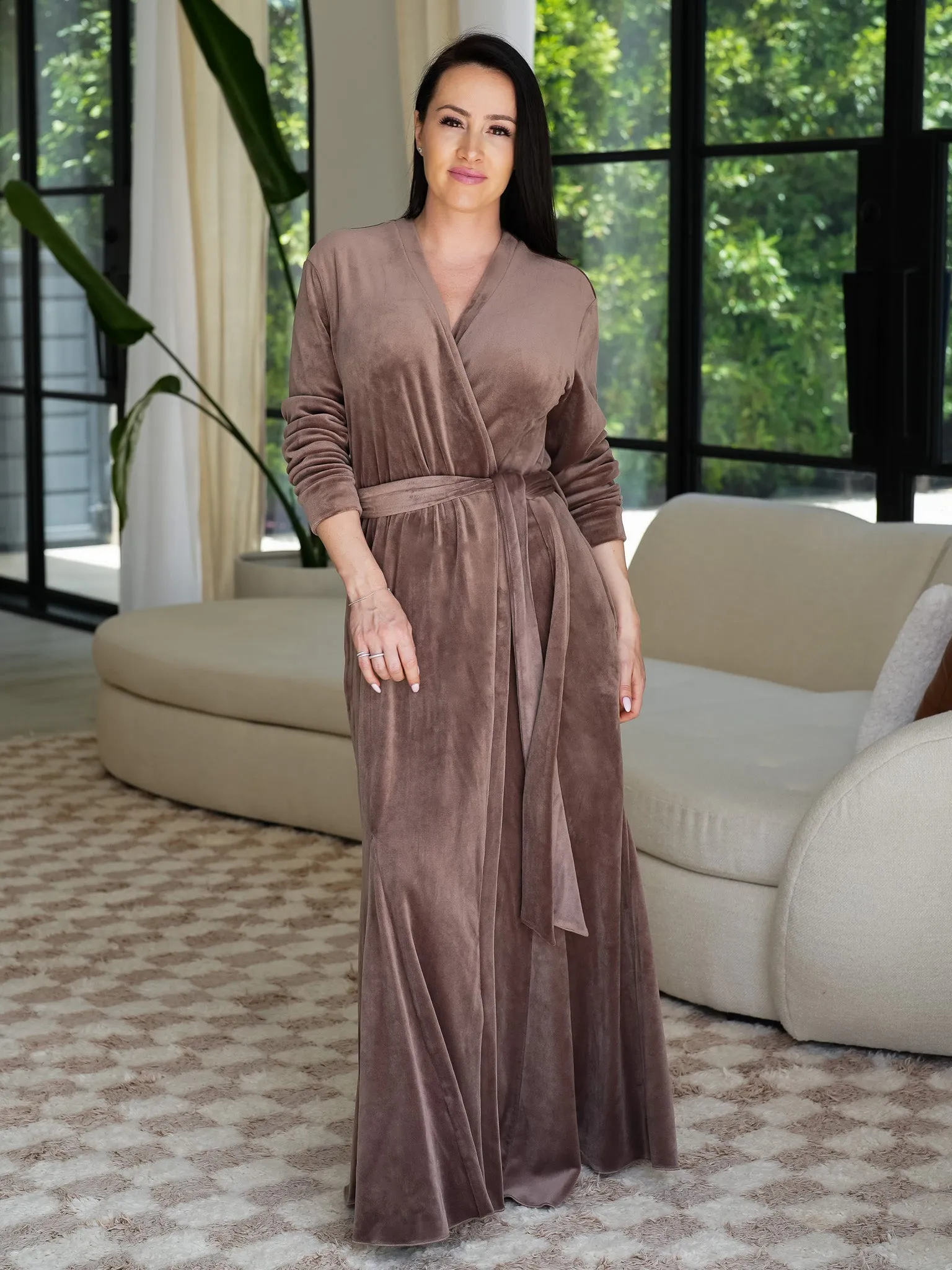 Bronzed Glam Robe sold by Sexy Little Robe