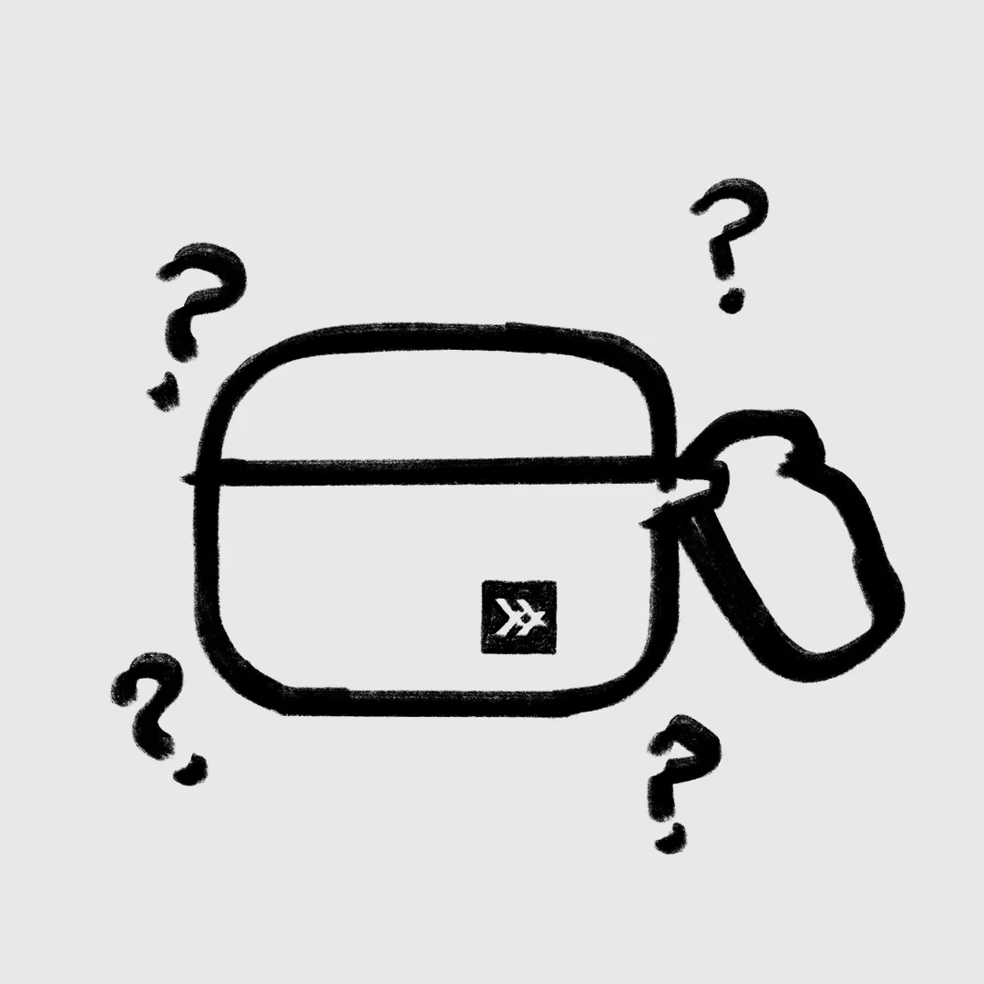 Mystery Airpods Case sold by Thread Wallets