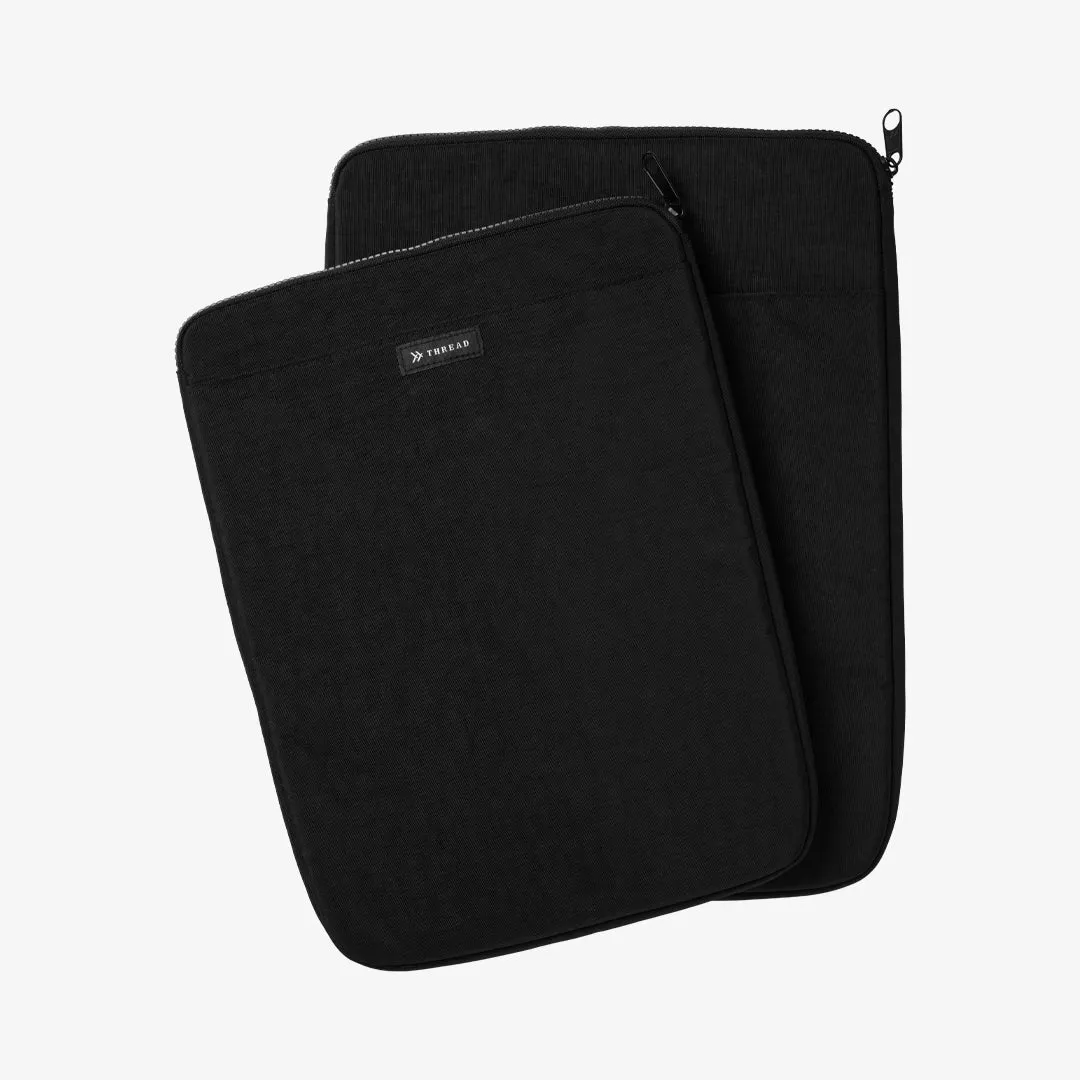 Black - Laptop Sleeve sold by Thread Wallets product image thumbnail 3