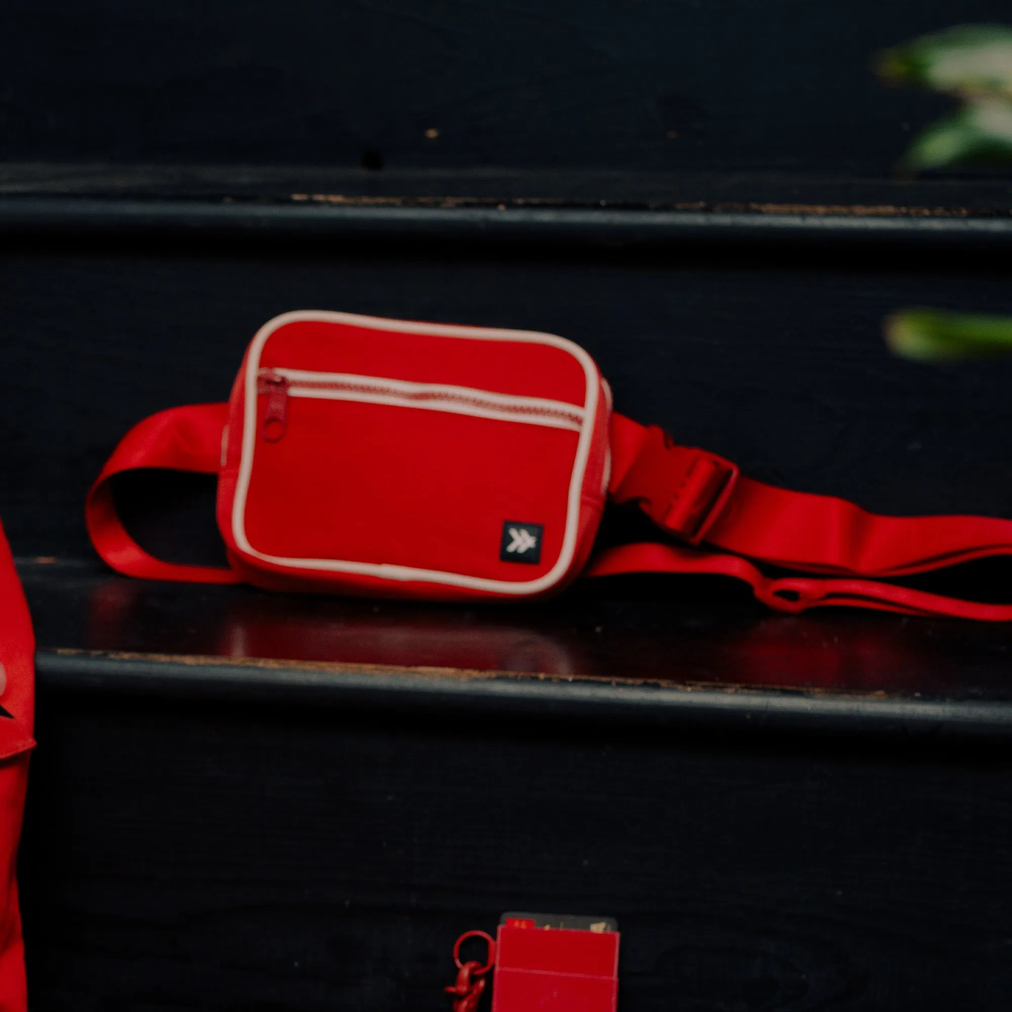 Red - Fanny Pack sold by Thread Wallets product image thumbnail 4